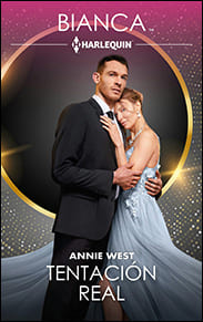 Portada de Tentación real de Annie West