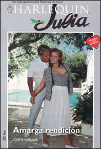 Portada de Amarga rendición de Cathy Williams