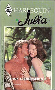 Portada de Amor clandestino de Cathy Williams