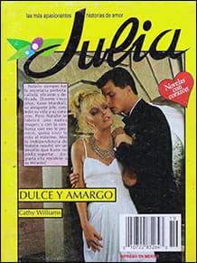 Portada de Dulce y amargo de Cathy Williams