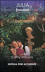 Portada edición 2023 de Esposa por accidente de Cathy Williams