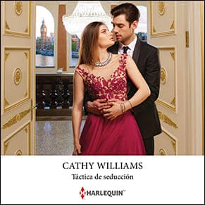 Portada del audiolibro de Táctica de seducción de Cathy Williams