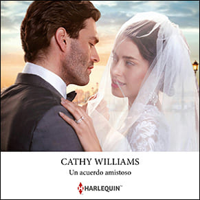 Portada del audiolibro de Un acuerdo amistoso de Cathy Williams