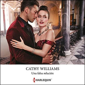 Portada del audiolibro de Una falsa relación de Cathy Williams