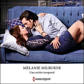 Portada del audiolibro de Una unión temporal de Melanie Milburne