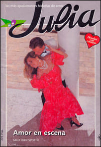 Portada de Amor en escena de Sally Wentworth