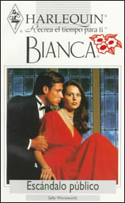 Portada de Escándalo público de Sally Wentworth