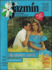 Portada edición Harmex de Ilusiones rotas de Sally Wentworth