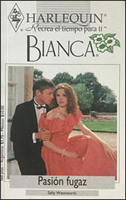 Portada de Pasión fugaz de Sally Wentworth