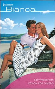 Portada edición 2021 de Pasión por dinero de Sally Wentworth