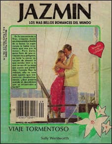 Portada de Viaje tormentoso de Sally Wentworth