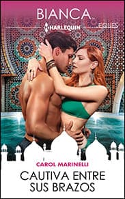 Portada edición 2023 de Cautiva entre sus brazos de Carol Marinelli