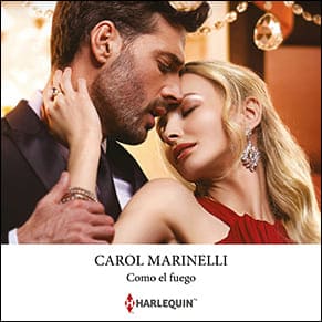 Portada del audiolibro de Como el fuego de Carol Marinelli