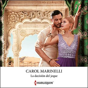 Portada del audiolibro de La decisión del jeque de Carol Marinelli