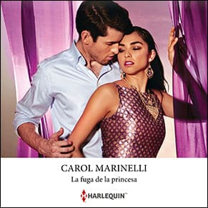 Portada del audiolibro de La fuga de la princesa de Carol Marinelli