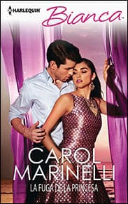 Portada de La fuga de la princesa de Carol Marinelli
