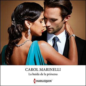 Portada del audiolibro de La huida de la princesa de Carol Marinelli