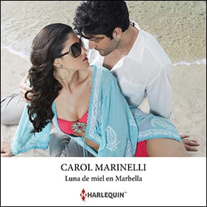 Portada del audiolibro de Luna de miel en Marbella de Carol Marinelli
