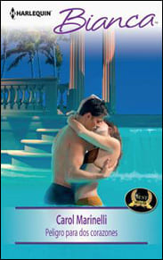 Portada edición 2014 de Peligro para dos corazones de Carol Marinelli