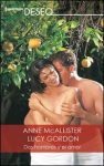 Portada edición 2019 de Dos hombres y el amor de Lucy Gordon y Anne McAllister