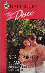 Portada de Dos hombres y el amor de Lucy Gordon y Anne McAllister