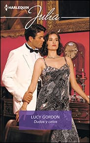 Portada edición 2021 de Dudas y celos de Lucy Gordon