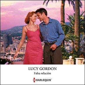 Portada del audiolibro de Falsa relación de Lucy Gordon