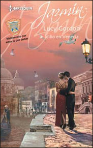 Portada edición 2015 de Idilio en Venecia de Lucy Gordon
