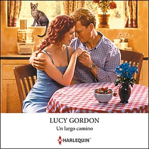 Portada del audiolibro de Un largo camino de Lucy Gordon