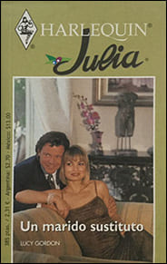 Portada de Un marido sustituto de Lucy Gordon