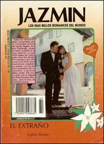 Portada de El extraño de Sophie Weston