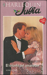 Portada de El triunfo del amanecer de Sophie Weston