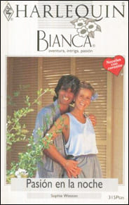 Portada de Pasión en la noche de Sophie Weston