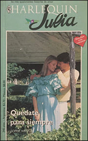 Portada de Quédate para siempre de Sophie Weston