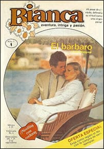 Portada de El bárbaro de Violet Winspear