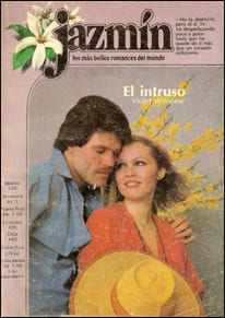 Portada versión Harmex de El intruso de Violet Winspear