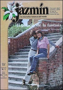Portada edición Harmex de El palacio de la fantasía de Violet Winspear