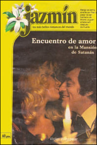 Portada de Encuentro de amor en la Mansión de Satanás de Violet Winspear