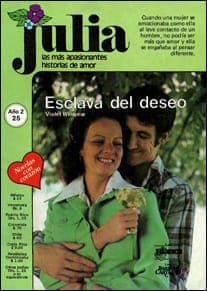 Portada de Esclava del deseo de Violet Winspear