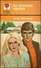 Portada de Mi querido tirano de Violet Winspear