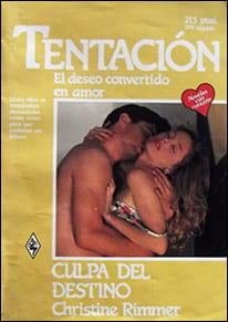Portada de Culpa del destino de Christine Rimmer