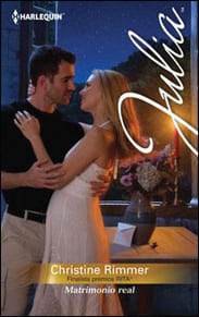 Portada de Matrimonio real de Christine Rimmer