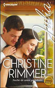 Portada de Noche de amor prohibido de Christine Rimmer
