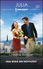 Portada edición 2023 de Una boda sin noviazgo de Christine Rimmer