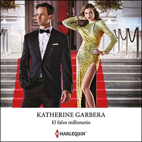 Portada del audiolibro de El falso millonario de Katherine Garbera