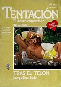 Portada de Tras el telón de Jacqueline Jade