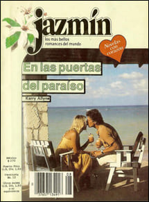 Portada edición Harmex de En las puertas del paraíso de Kerry Allyne