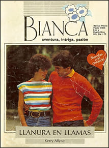 Portada de Llanura en llamas de Kerry Allyne