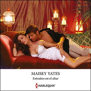 Portada del audiolibro de Extraños en el altar de Maisey Yates