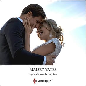 Portada del audiolibro de Luna de miel con otra de Maisey Yates